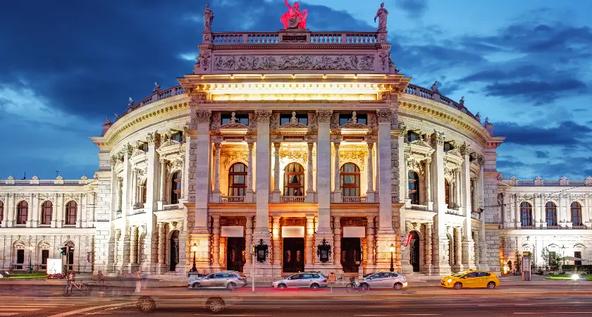 ulice ve Vídni wien street