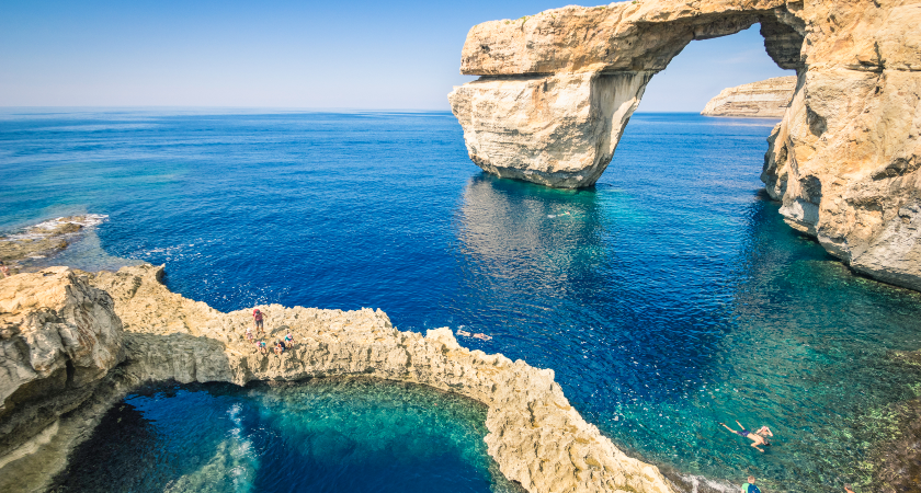 Gozo swimming