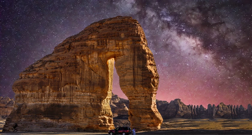 skála v poušti rock in the desert